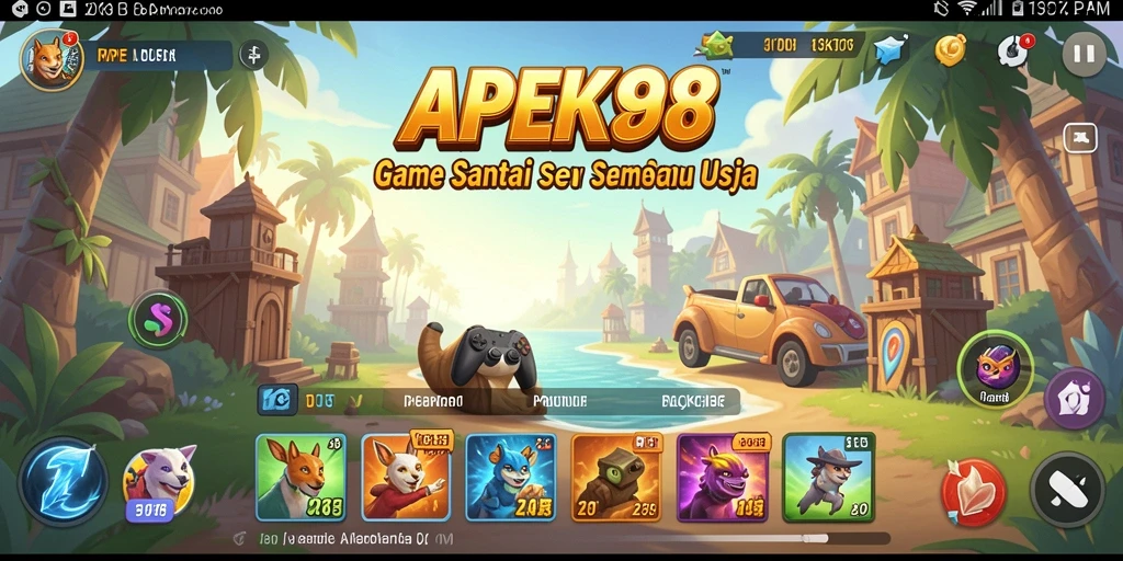 Tampilan gameplay APEK88 yang seru dan mengasyikkan.
