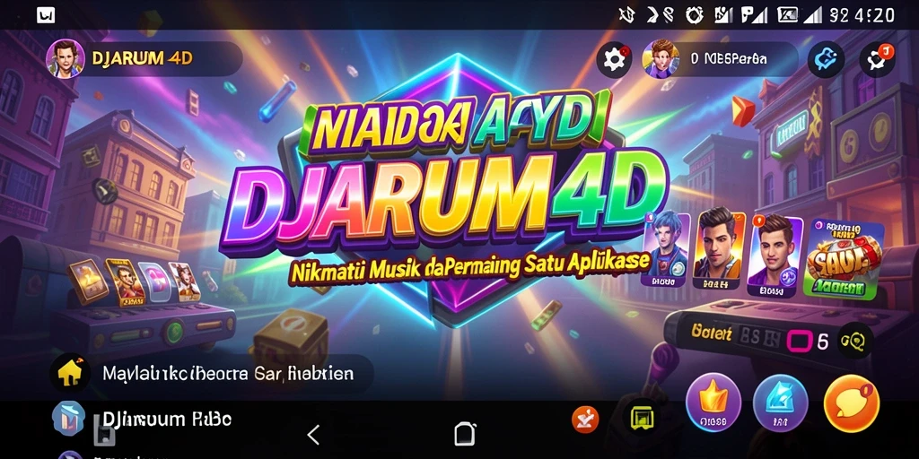 Tampilan gameplay DJARUM4D yang interaktif dan menarik.