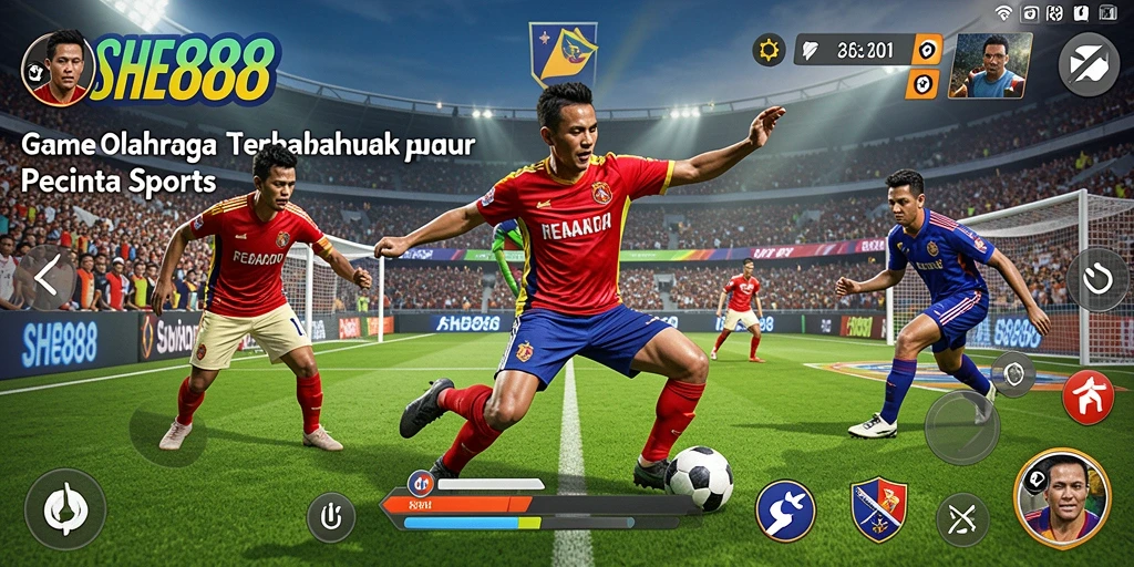 Tampilan gameplay SHE888 yang menarik dan penuh aksi.