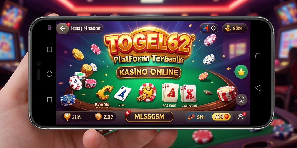 Tampilan menarik dan gameplay seru dari TOGEL62 yang cocok untuk semua pemain Kasino.