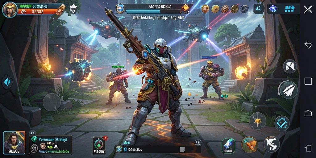 Gameplay seru dan menantang dalam WDBOS.